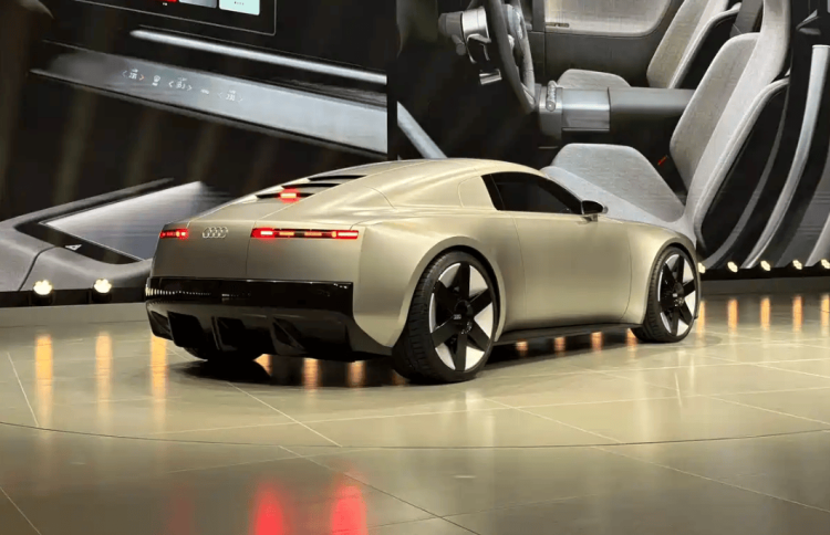 2025慕尼黑车展：纯电双座跑车奥迪Concept C亮相