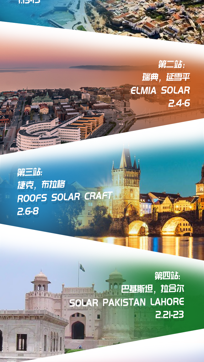 2025 Sunpro Power尚博能源全球光伏巡展：近20场盛会，邀您共赴绿色能源之旅