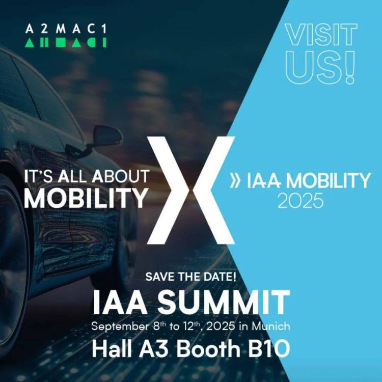 A2MAC1 x IAA MOBILITY | 9月8日-12日|慕尼黑车展