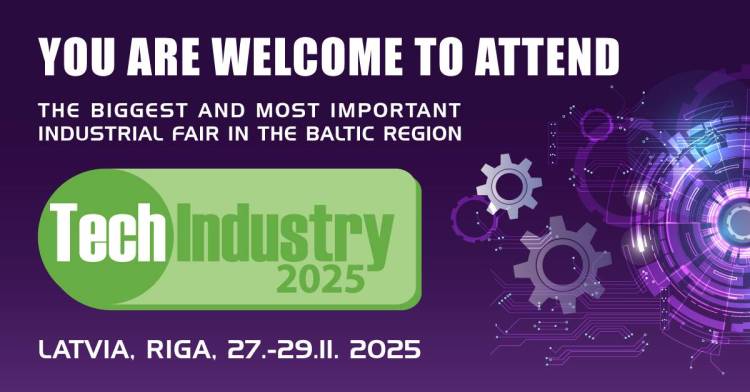波罗的海最大行业展Techindustry将在里加举行