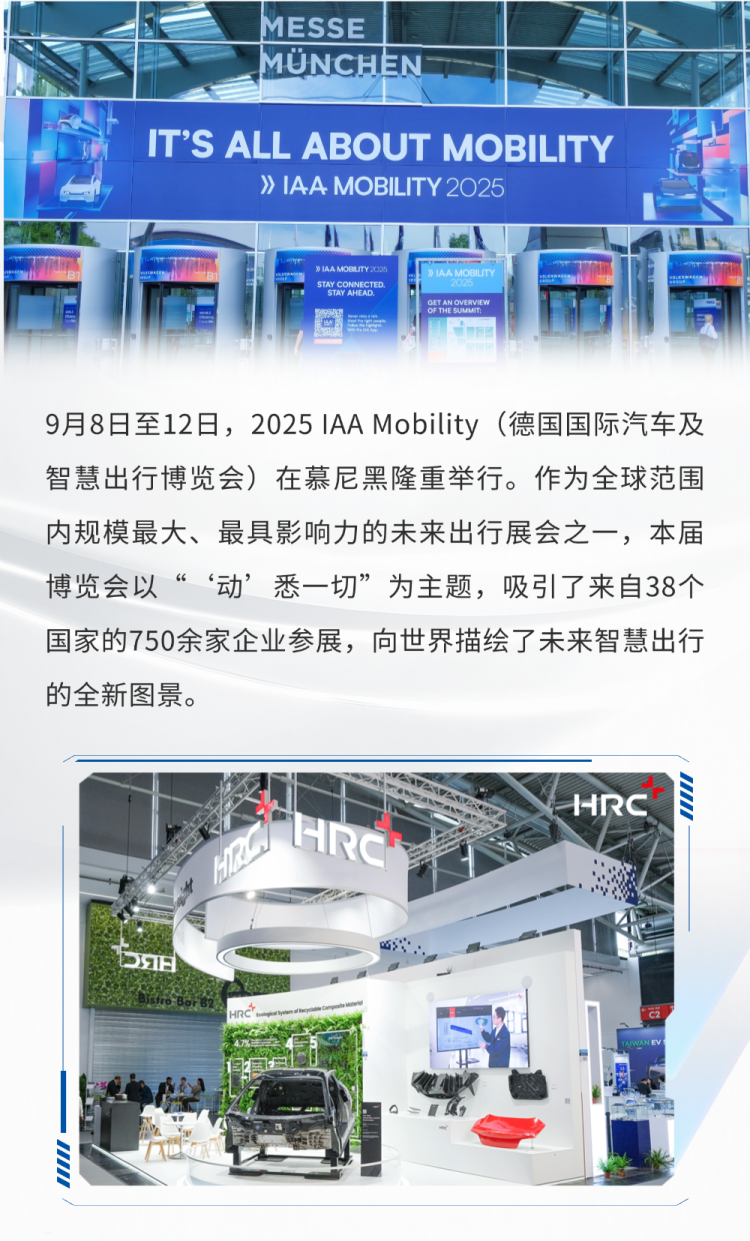 2025 IAA Mobility 现场直击 | HRC亨睿碳纤维探索未来出行“新解法”