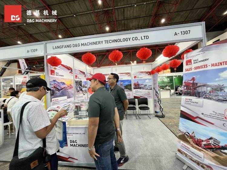 德基机械闪耀2025年印尼国际工程机械及矿业机械展