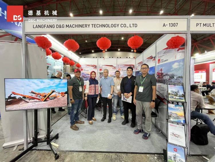 德基机械闪耀2025年印尼国际工程机械及矿业机械展
