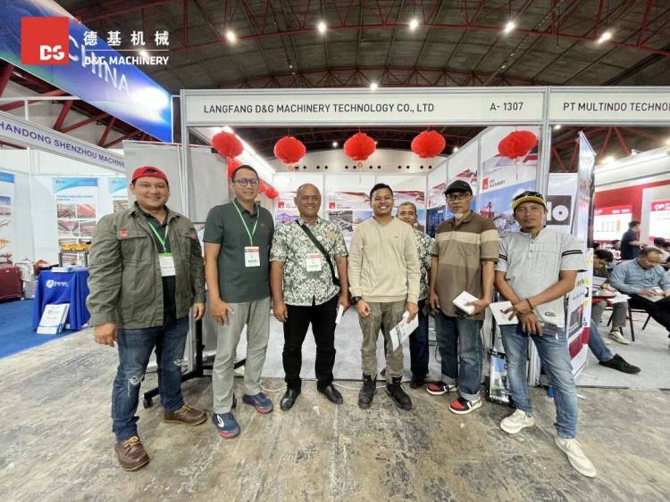 德基机械闪耀2025年印尼国际工程机械及矿业机械展