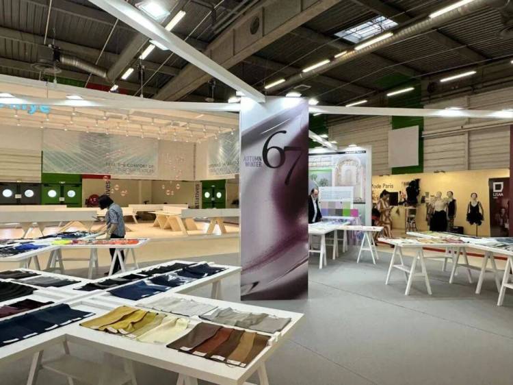 常州丁丁纺织持续亮相2025年巴黎Texworld面料展