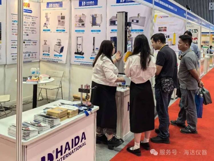 海达仪器亮相2025年越南国际塑料与橡胶展，共探精准检测新视界