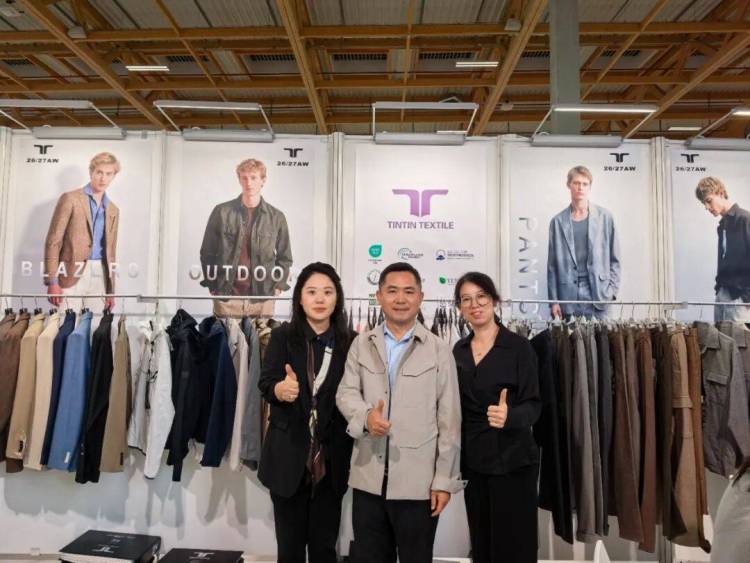 常州丁丁纺织持续亮相2025年巴黎Texworld面料展