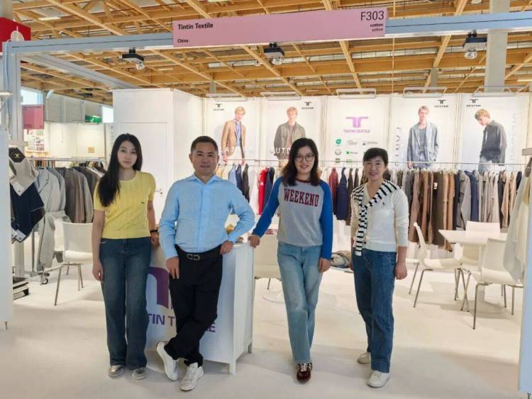 常州丁丁纺织持续亮相2025年巴黎Texworld面料展