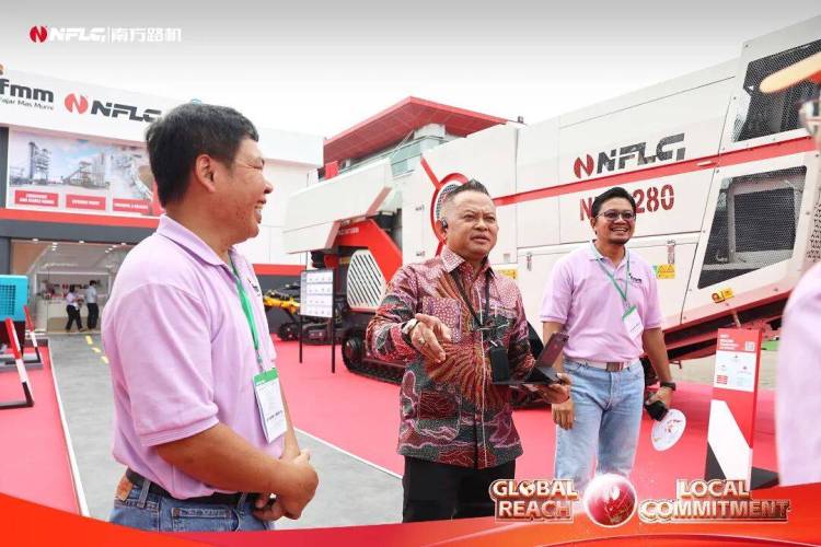 全球触达 本土深耕！南方路机惊艳亮相Mining Indonesia 2025