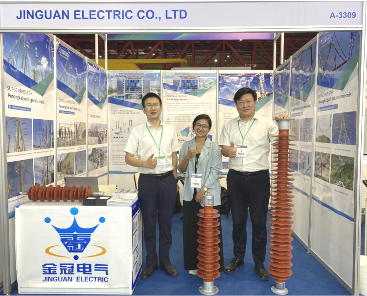 金冠电气亮相2025年印尼国际电力展，海外布局开启新篇章