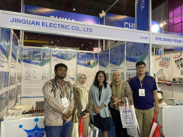 金冠电气亮相2025年印尼国际电力展，海外布局开启新篇章