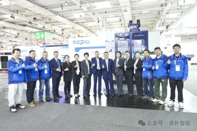 智能驱动 精密赋能 | 卓朴智能以前沿科技、创新产品亮相德国机床展EMO 2025