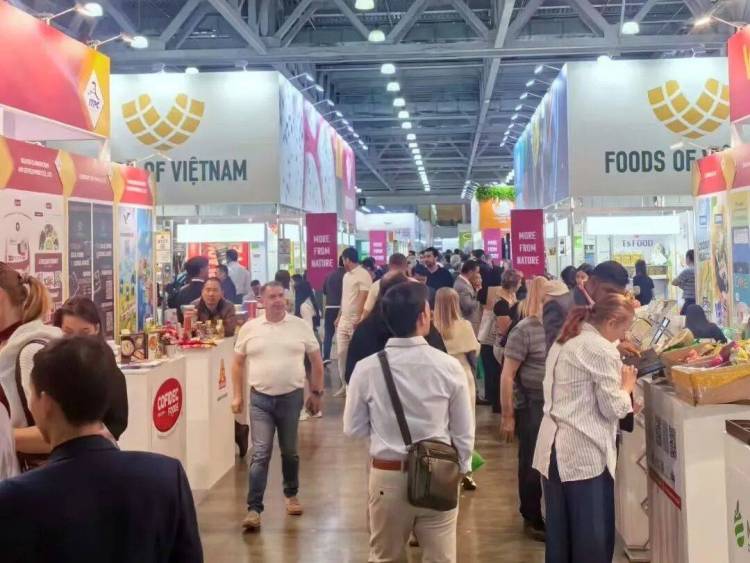 展会现场 | 聚焦天禾，2025莫斯科国际食品展上的天禾食品