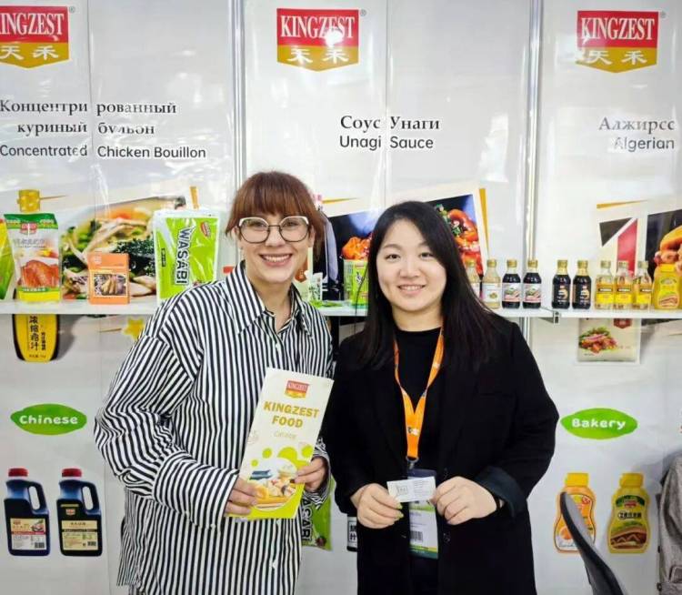 展会现场 | 聚焦天禾，2025莫斯科国际食品展上的天禾食品