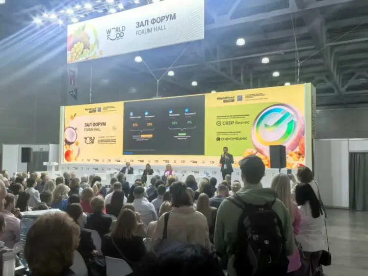 展会现场 | 聚焦天禾，2025莫斯科国际食品展上的天禾食品