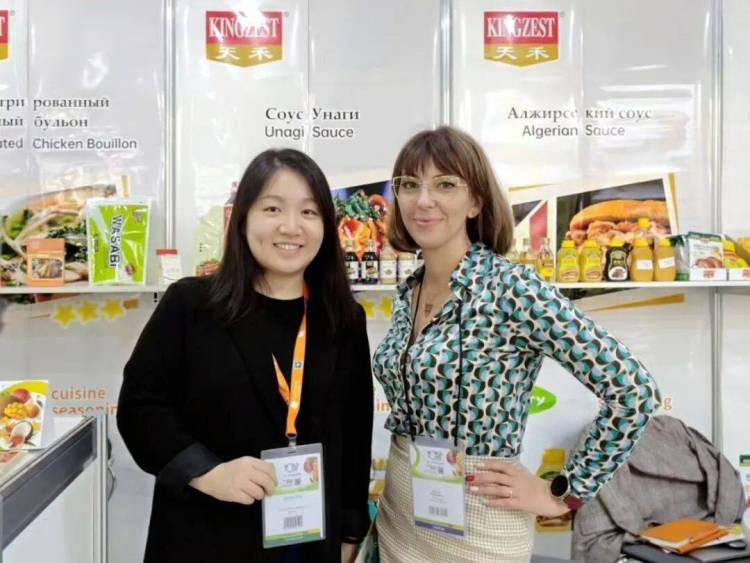 展会现场 | 聚焦天禾，2025莫斯科国际食品展上的天禾食品