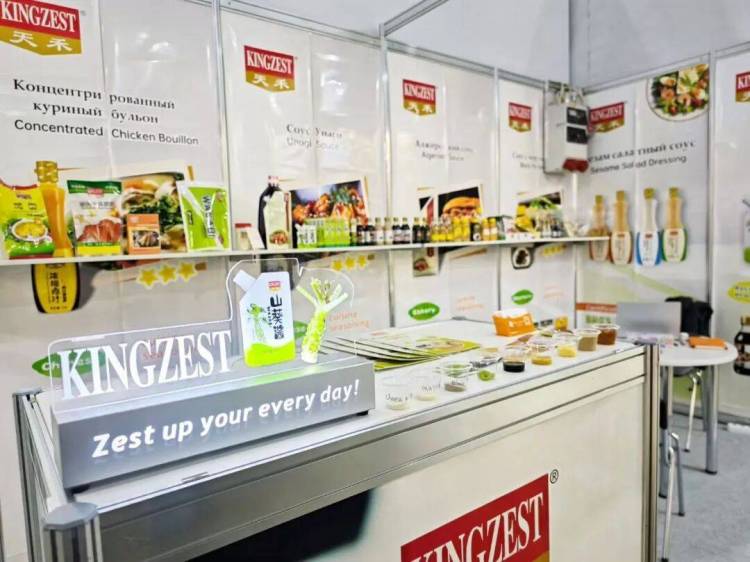 展会现场 | 聚焦天禾，2025莫斯科国际食品展上的天禾食品