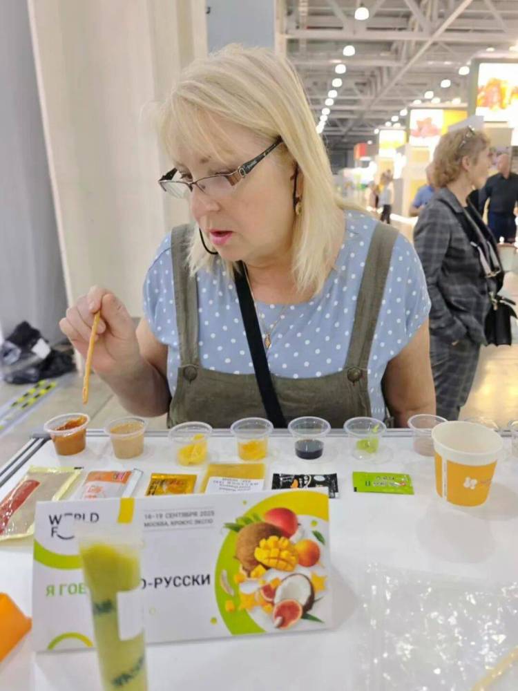 展会现场 | 聚焦天禾，2025莫斯科国际食品展上的天禾食品