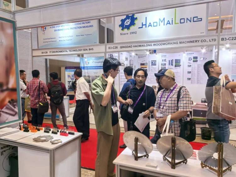 海外参展 | 坚德利参加印尼雅加达木工机械展览会IFMAC 2025完美收官！