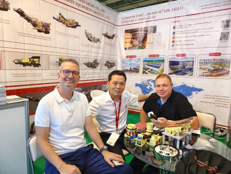 磊蒙集团参加2025年土耳其伊兹密尔国际矿业展