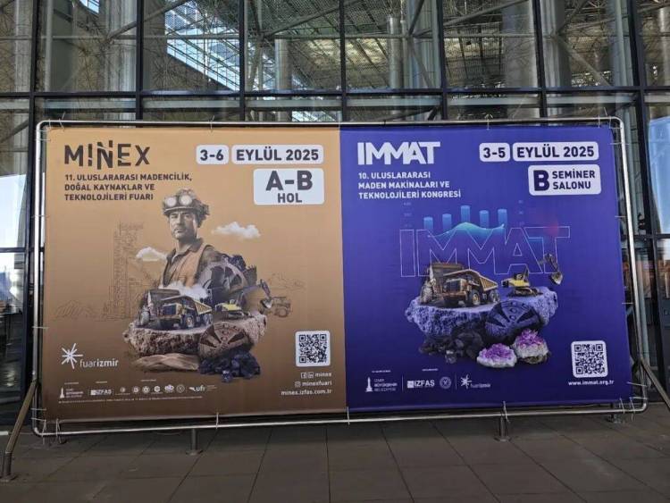 磊蒙集团参加2025年土耳其伊兹密尔国际矿业展