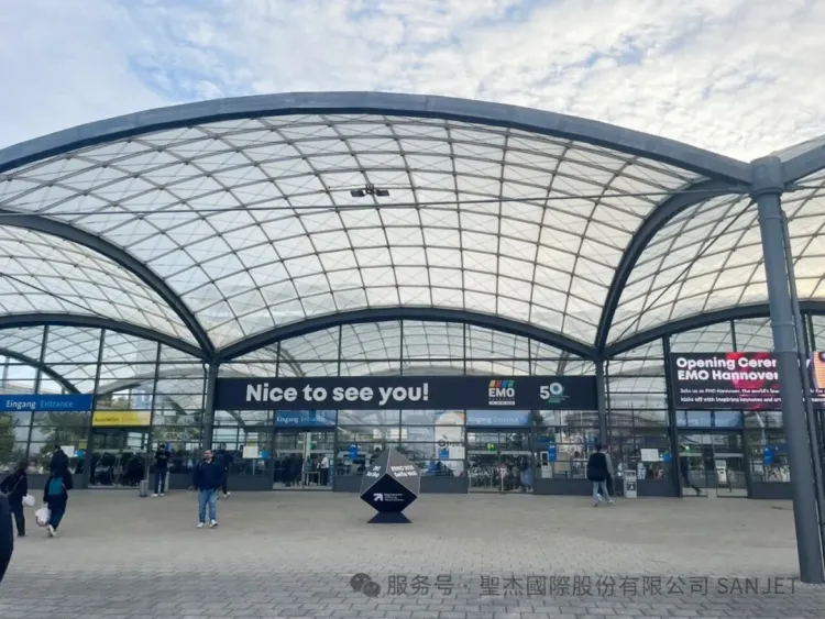 SANJET 圣杰 | 2025 EMO Hannover 国际工具机展正式展开