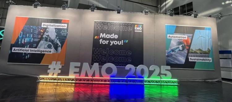 银泰科技闪耀2025 EMO德国汉诺威机床展