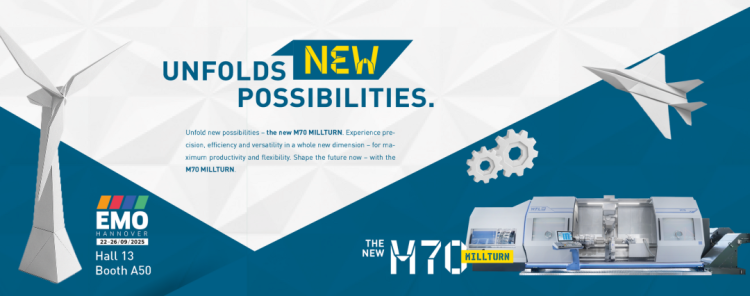 EMO 2025 | 欢迎莅临13号馆A50展位 WFL MILLTURN