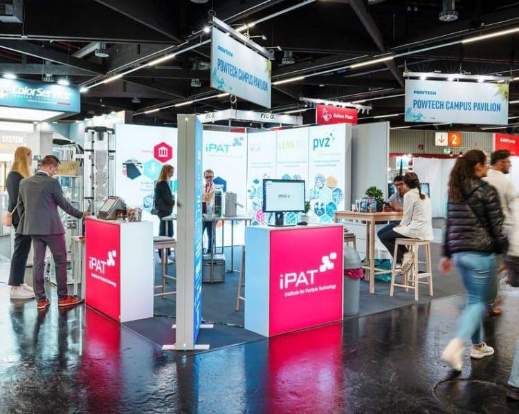 德国纽伦堡国际粉体工业展览会校园馆：大学与工业工程桥梁