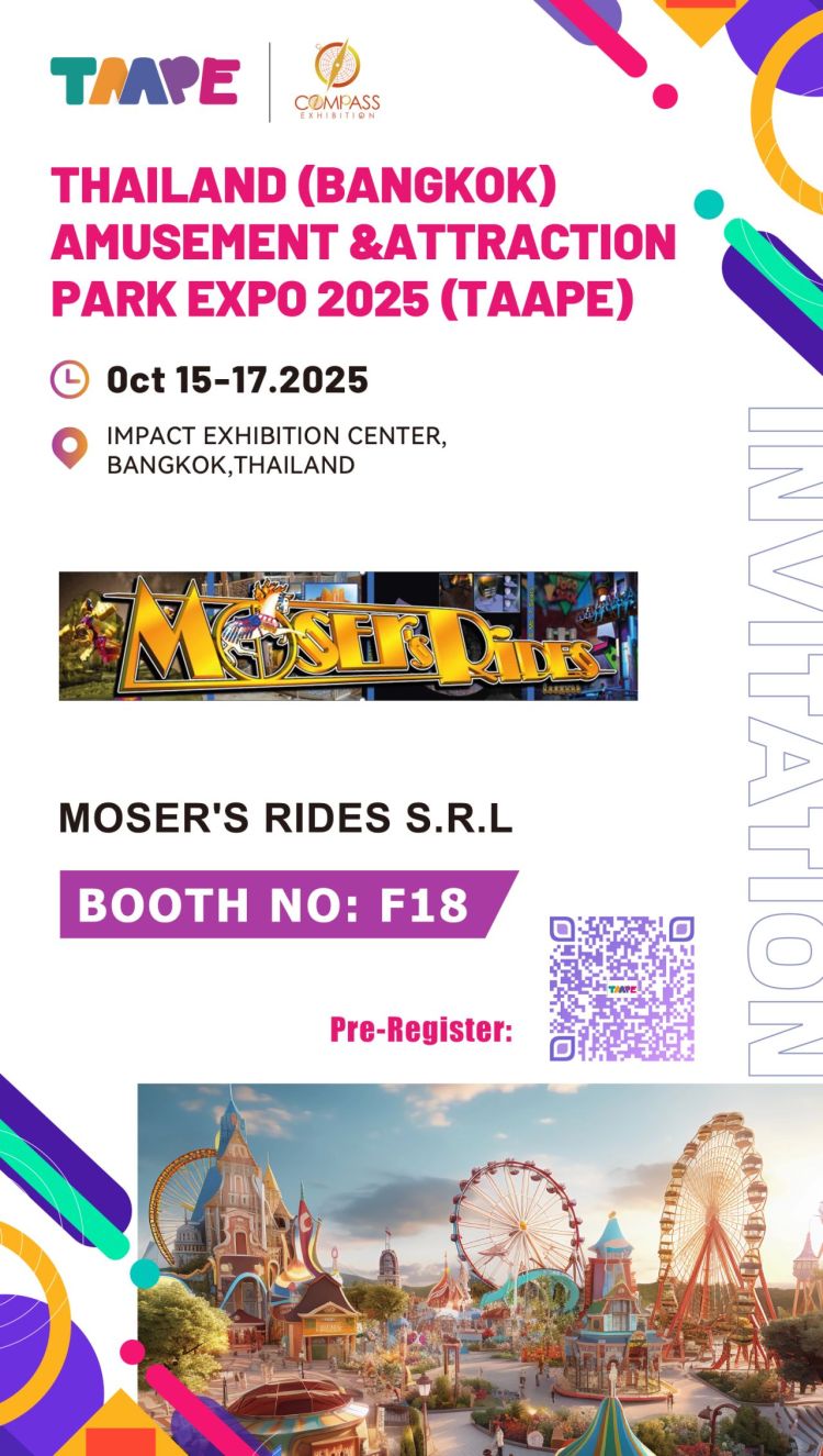 摩泽尔骑行亮相2025泰国曼谷游乐园博览会