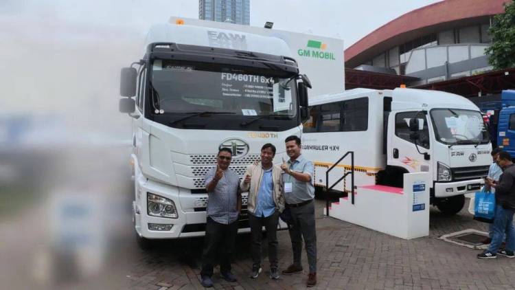 展位吸引超30000观众，一汽解放第23届印尼国际矿业展交出亮眼答卷