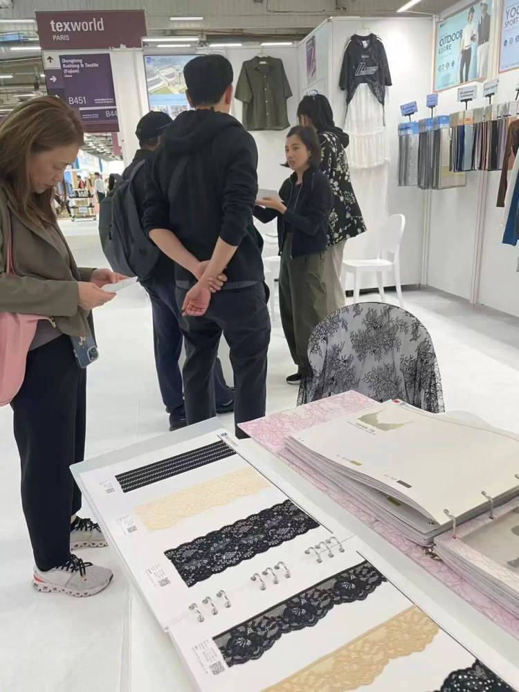 东龙花边参展 | 2025年法国巴黎Texworld面料展