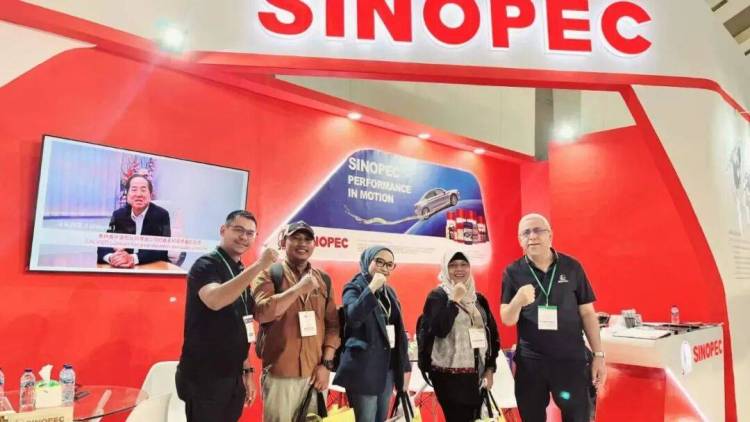 SINOPEC长城润滑油再次闪耀2025年印尼国际矿业展览会