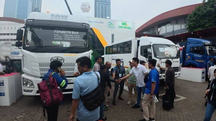 展位吸引超30000观众，一汽解放第23届印尼国际矿业展交出亮眼答卷