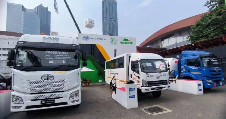 展位吸引超30000观众，一汽解放第23届印尼国际矿业展交出亮眼答卷