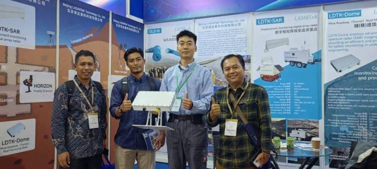 徕达泰科亮相2025年印尼国际矿业展