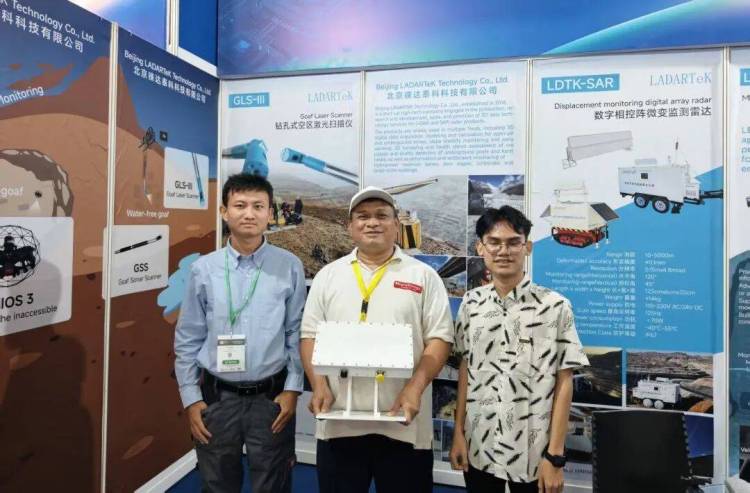 徕达泰科亮相2025年印尼国际矿业展