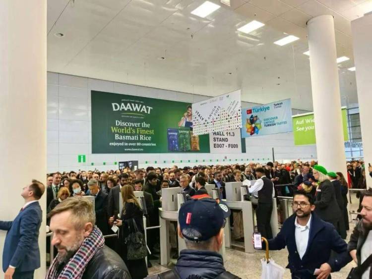 临沂万达食品亮相2025德国科隆国际食品展览会（ANUGA）