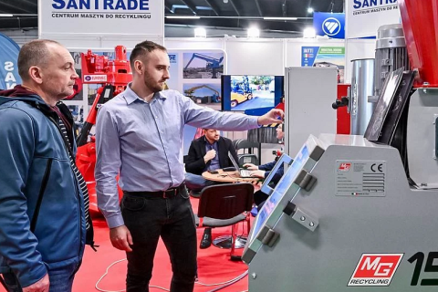 波兰回收技术及原材料回收展览会展会现场图片