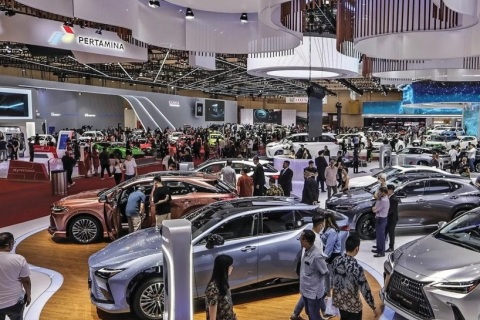 印尼国际汽车展览会展会现场图片