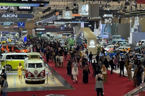 印尼国际汽车展览会展会现场图片