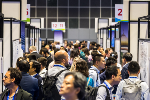 韩国世界肺癌大会展会现场图片