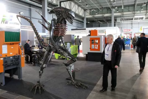 波兰回收技术及原材料回收展览会展会现场图片