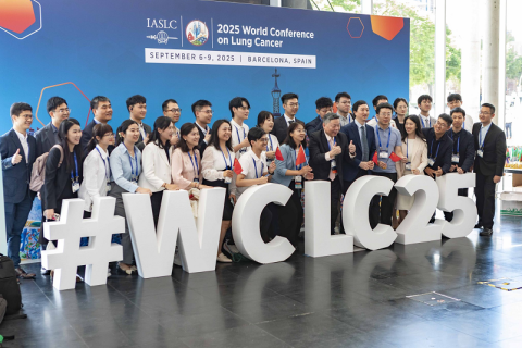 韩国世界肺癌大会展会现场图片