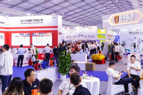 温州国际泵阀展览会展会现场图片