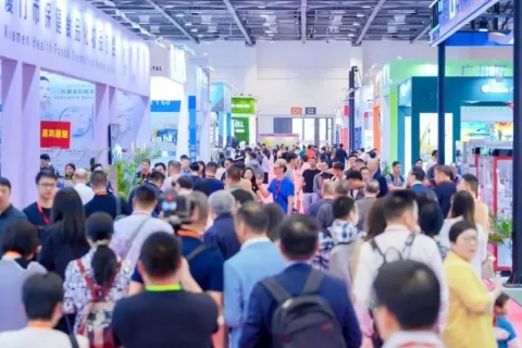 宁波华东美妆供应链展展会现场图片