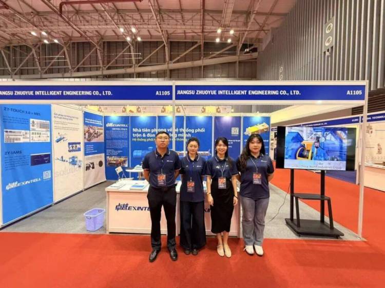 卓越参加2025年越南国际橡胶展完美收官，未来深耕研发再续精彩