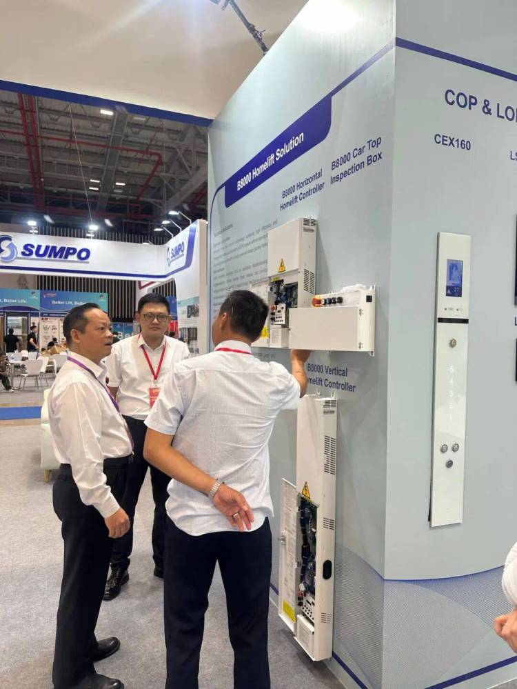 新时达重磅亮相2025年越南国际电梯展，多款新品引关注