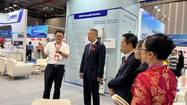 新时达重磅亮相2025年越南国际电梯展，多款新品引关注