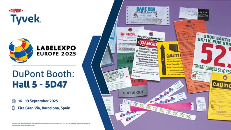展讯 | Label Expo Europe 2025 - 杜邦™ Tyvek® 邀您相约欧洲国际标签印刷展